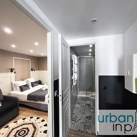 Urban Flat 13 - Pretty 2 Bedroom Parisian Flat Apartmán Paříž