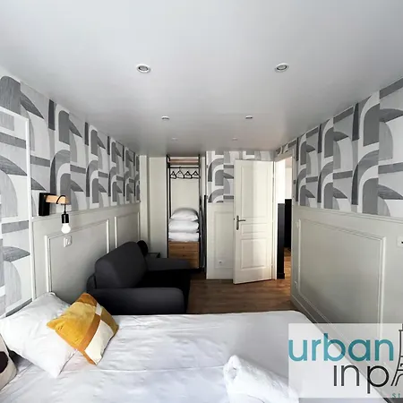 Urban Flat 13 - Pretty 2 Bedroom Parisian Flat Apartmán *
