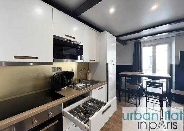 Appartement Urban Flat 13 - Pretty 2 Bedroom Parisian Flat