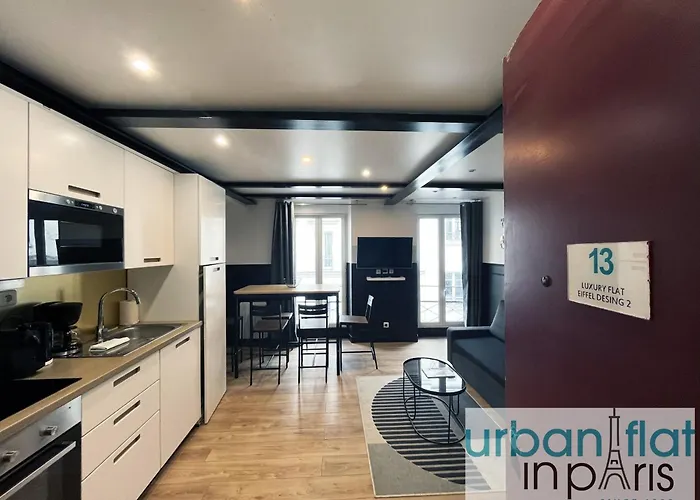 Urban Flat 13 - Pretty 2 Bedroom Parisian Flat Paris